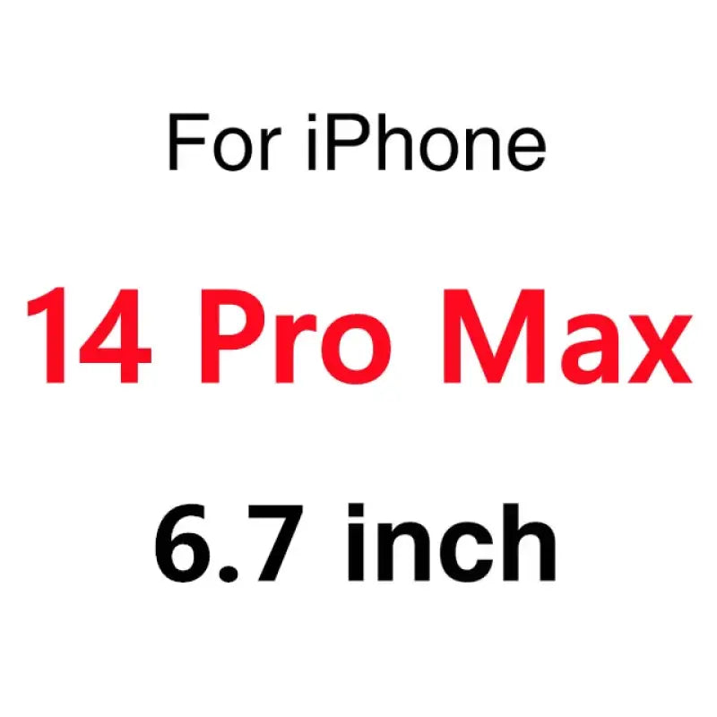 a white background with the text for iphone 14 pro max