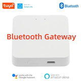 a white box with a bluetooth gateway on top of it