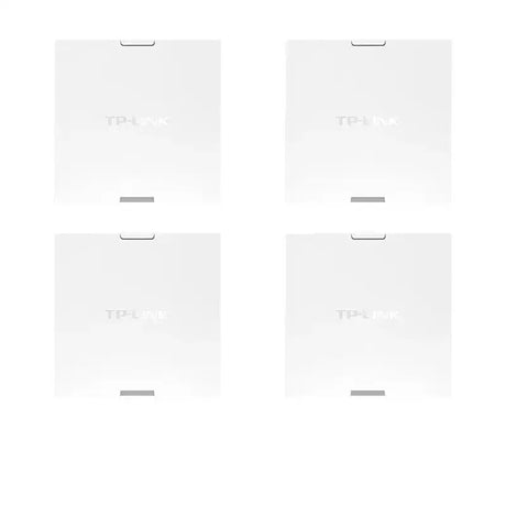 A white box with four white boxes on top