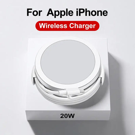 a white box with a white phone on it