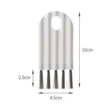 the dimensions of the stainless steel door handle