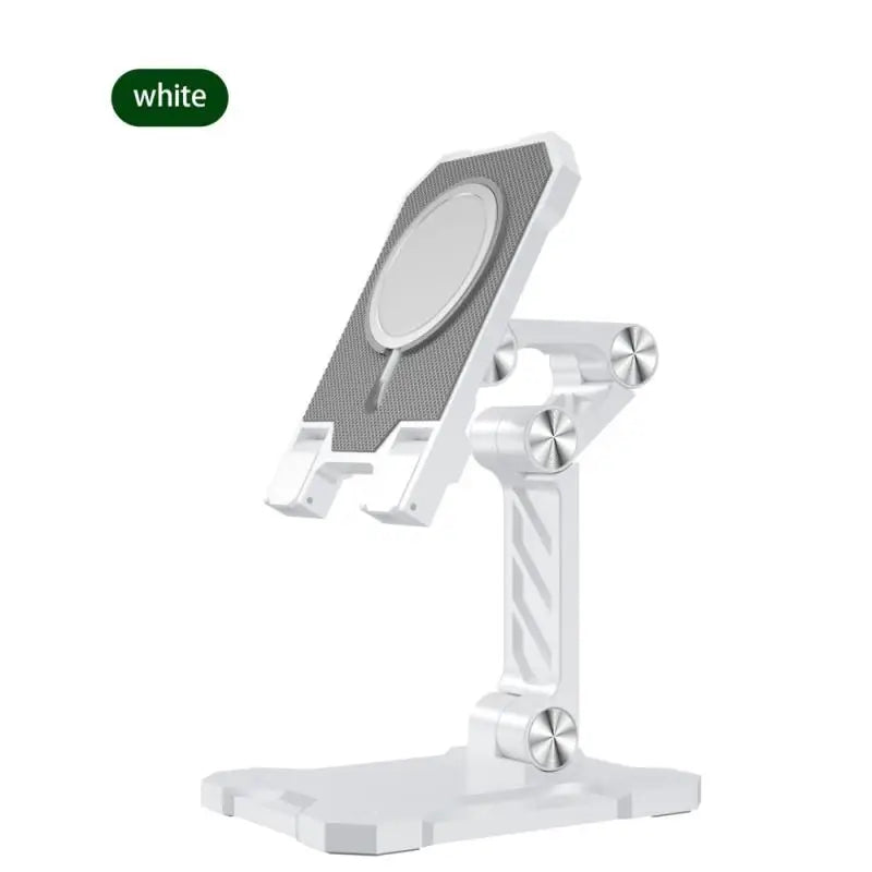 the white led desk lamp with a white base