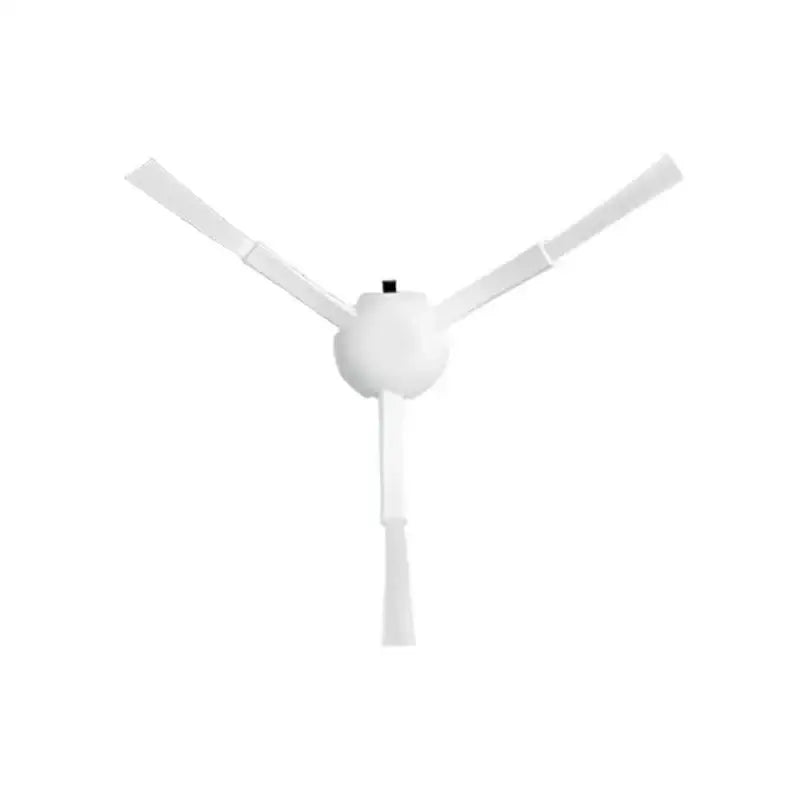 A white ceiling fan with a white blade