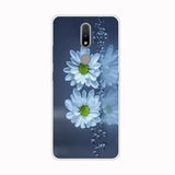 the blue flowers back cover for motorola z2