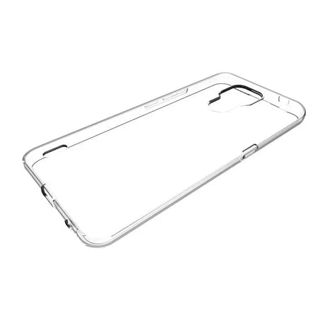 the back of a white iphone case