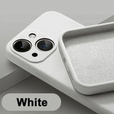 the iphone case is made from white foam