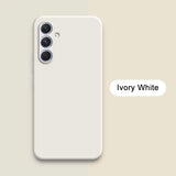 a white iphone with the text ivory white on it