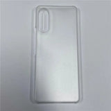 A white iphone case on a white surface