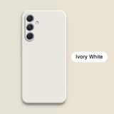 a white iphone with the text ivory white on it
