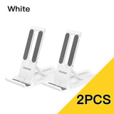 2 pack of white desktop stand for 2 laptops