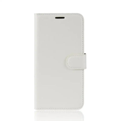 The white leather wallet case for the iphone