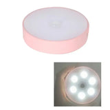 A white light with a pink base