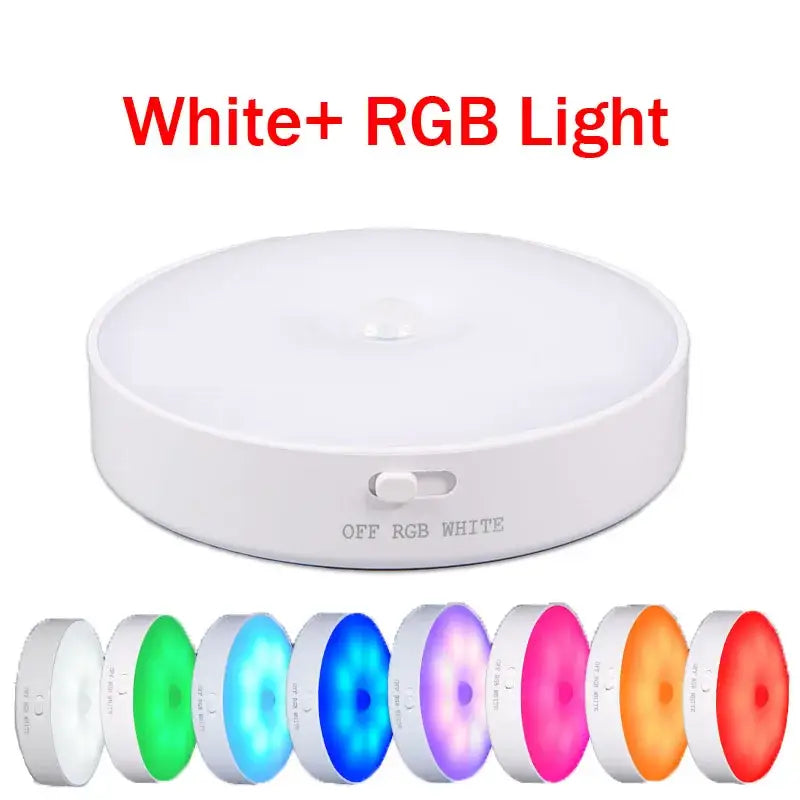 a white light with six colors