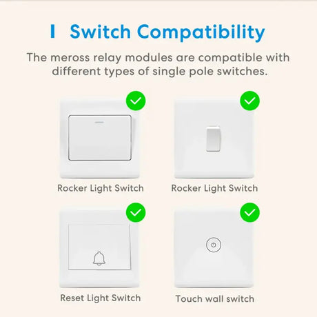 a white light switch with four switches and one switch