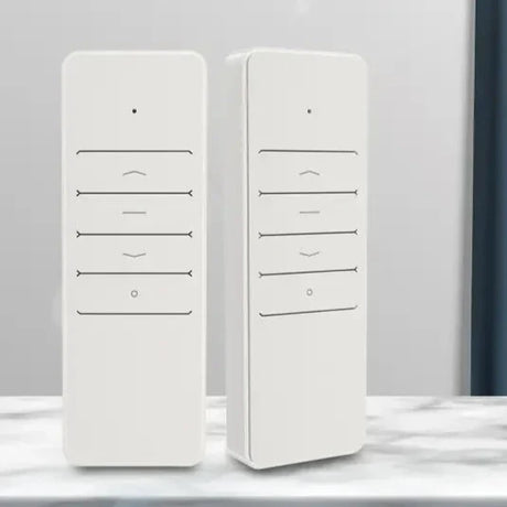 A white light switch on a table