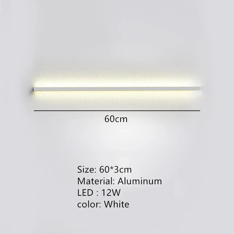 a white light that is on a wall with a white background