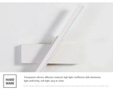 a white light on a white wall