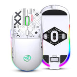 T90 Wireless Dual Bluetooth 2.4G Gaming Mouse - 3500Dpi Rechargeable Ergonomic Mouse For Laptop & PC Computer Gamer