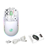 T90 Wireless Dual Bluetooth 2.4G Gaming Mouse - 3500Dpi Rechargeable Ergonomic Mouse For Laptop & PC Computer Gamer