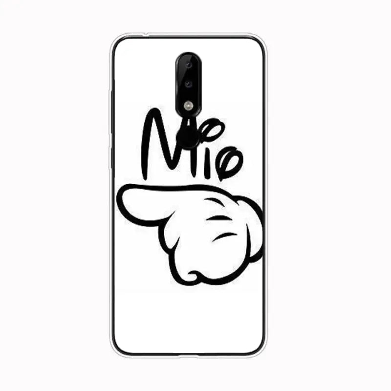 the hand of peace phone case