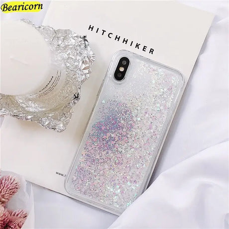 glitter phone case