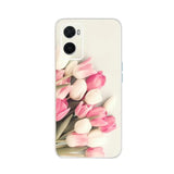 pink tulipacent back cover for xiaomimix