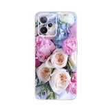 the paste pink & blue floral case for samsung galaxy s6