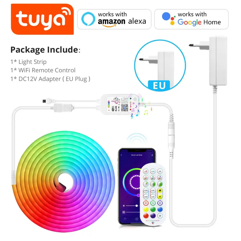 a white phone with a colorful cable connected to a charger