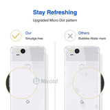 a white phone with a yellow circle on the back and a black circle on the front