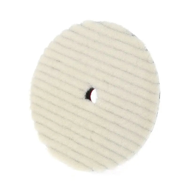 a white polish pad on a white background