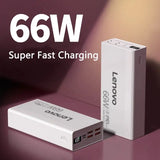 a white power bank with the text 6v super fast charging