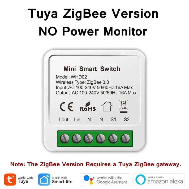 a white power switch with the words’tjjjbe version no power switch ’