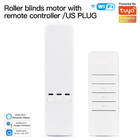 a white remote control device with the remote control button