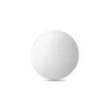 a white sphere on a white background