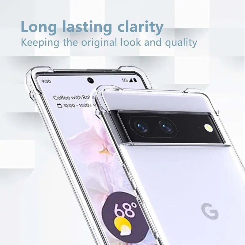 the google logo is shown on the back of the google logo phone