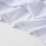 a white shirt with a blue shirting material