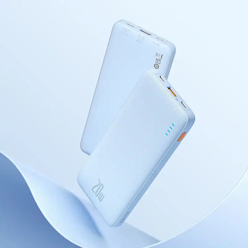 the back of a white smartphone with a white background