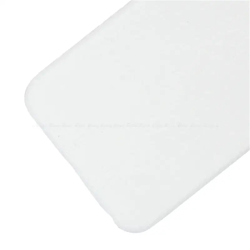 a white square paper sheet with a white background