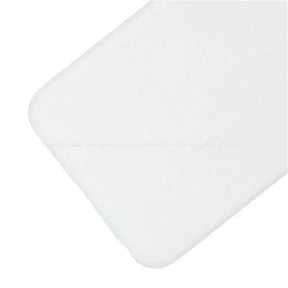 A white square paper sheet with a white background