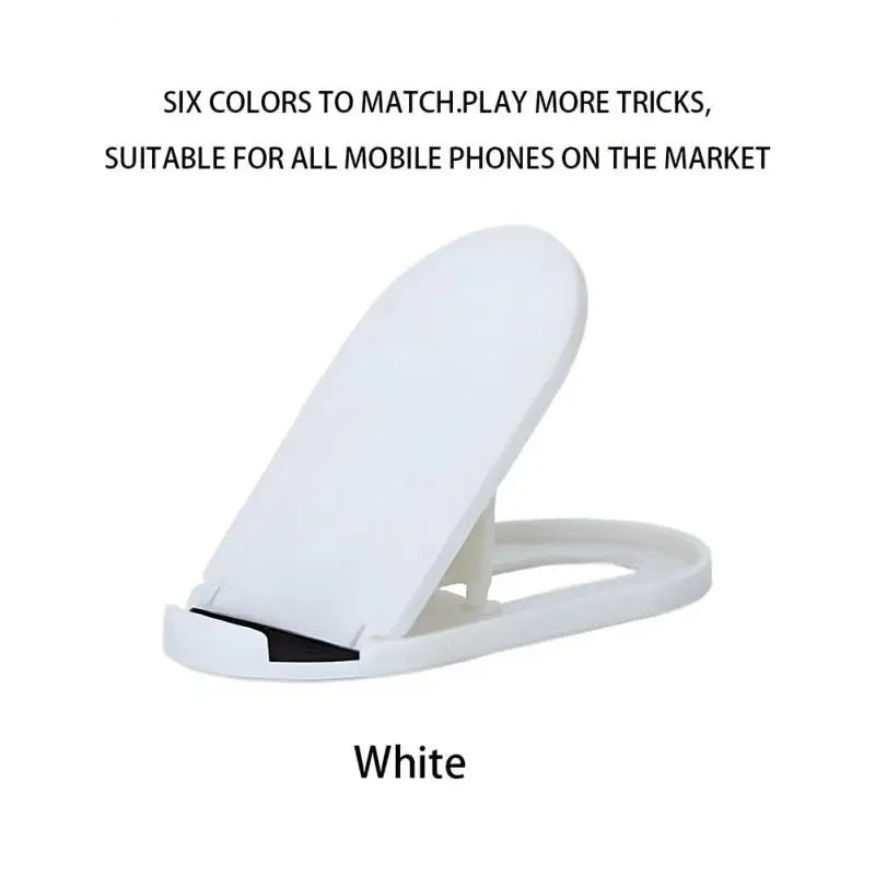 a white toilet seat with the words ` `’and `’’