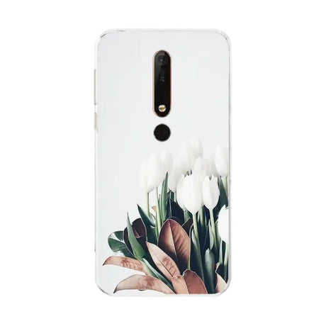 white tulipacea back cover for mo moto x