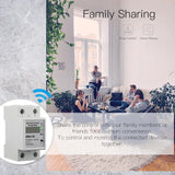 WiFi smart switch energy meter.
