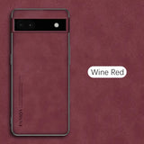 the wine red leather iphone case