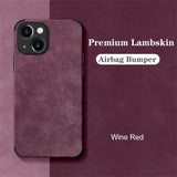 the wine red leather case for the iphone 11