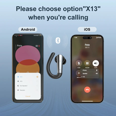 Wireless Bluetooth earpiece.