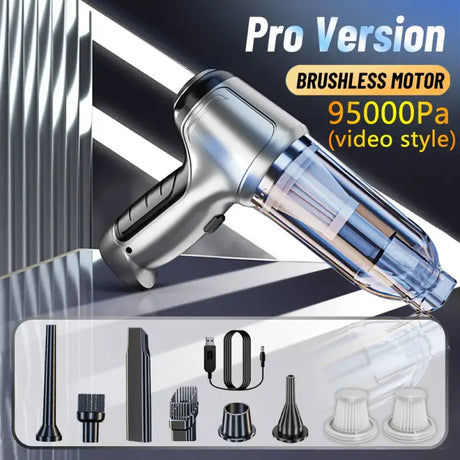 professional hair dryer with hair clip and brush