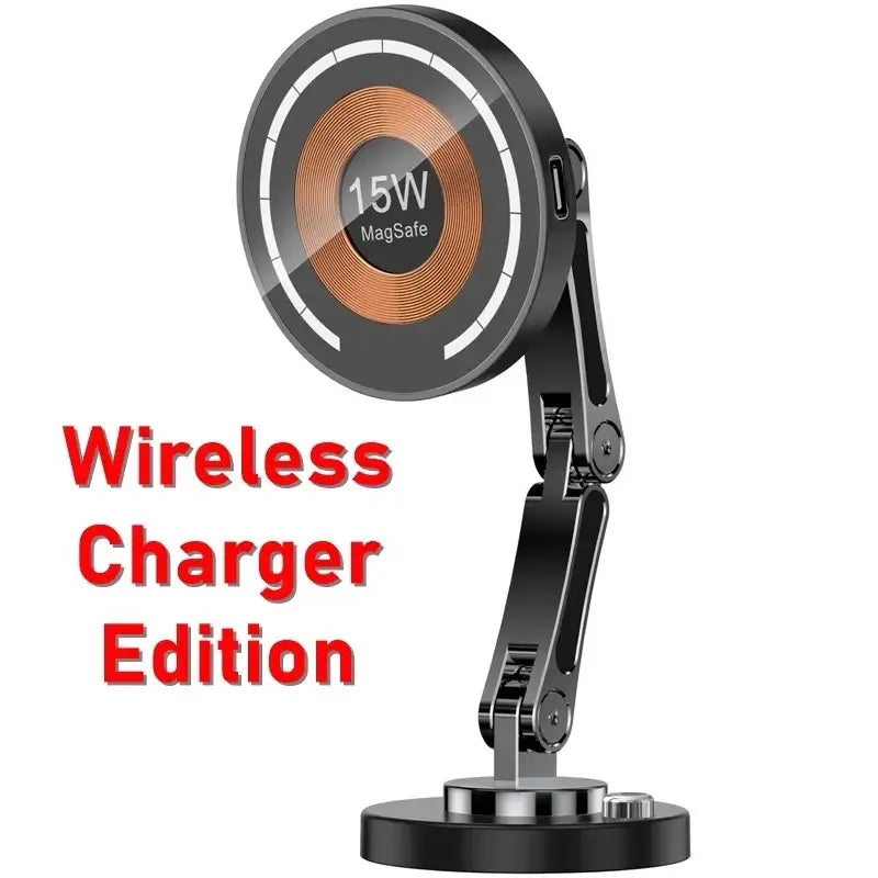 the wireless charger is shown with the words wireless charger