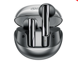 Wireless earbuds in charging case.