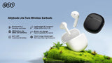 Wireless earbuds with charging case.