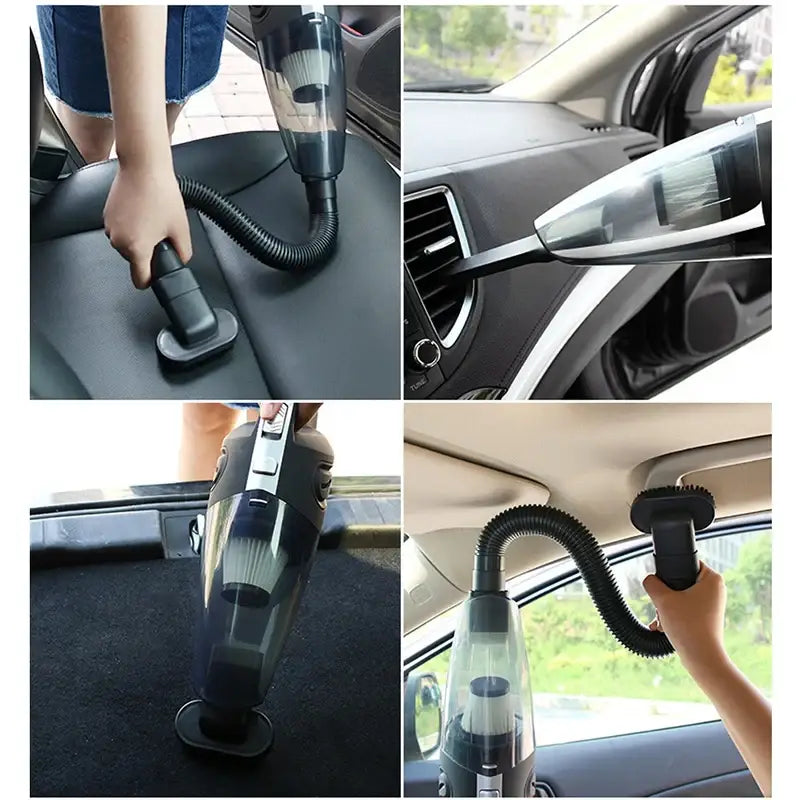 the car vacuum cleaner is a great way to clean the interior